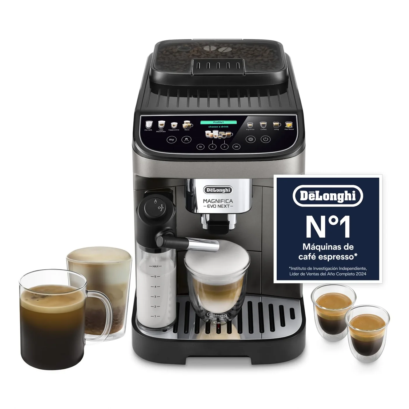 Vista 4 de De'Longhi Magnifica Duo ECAM332.80.SXB
