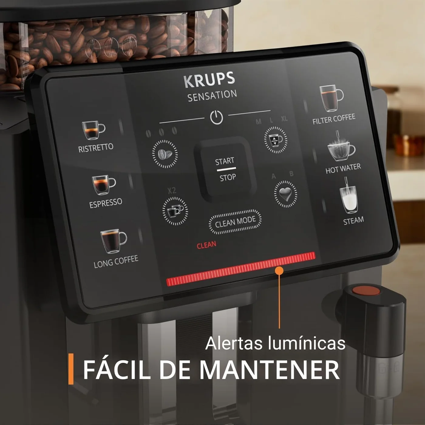 Vista 5 de KRUPS Sensation C50 EA9108