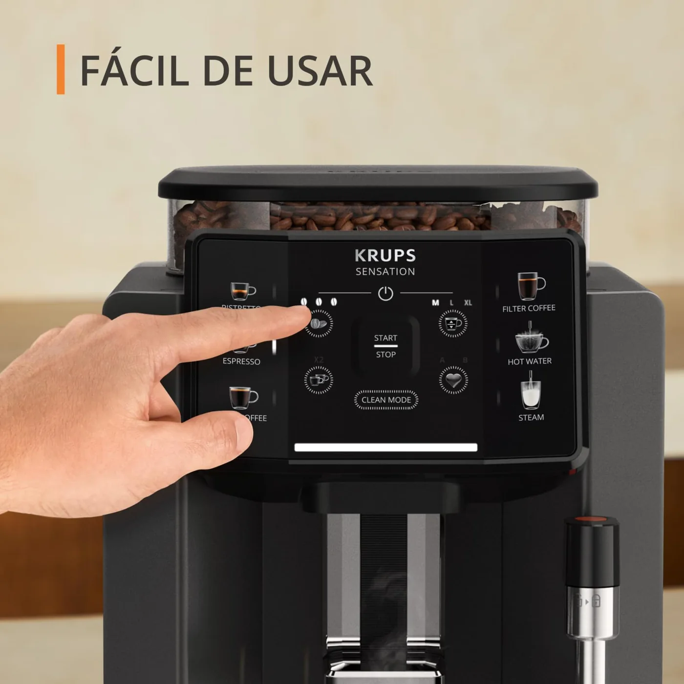Vista 3 de KRUPS Sensation C50 EA9109OM