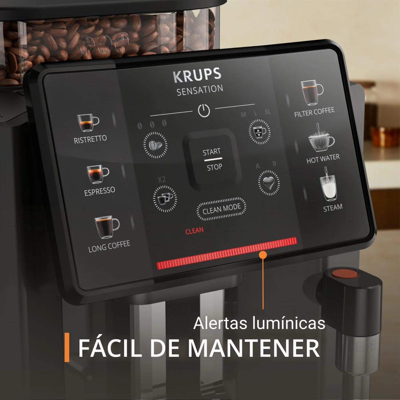 Vista 4 de KRUPS Sensation C50 EA9109OM